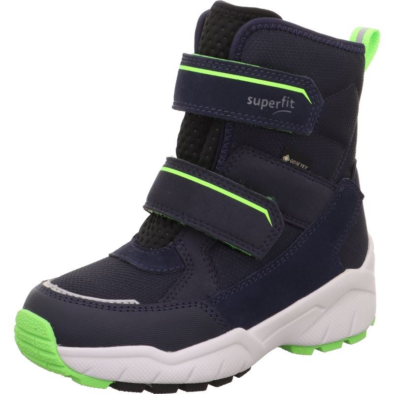 Superfit CULUSUK 2.0 Unisex, Boys Boot - Material: Leder/Sonstiges Material/Texti in Blue