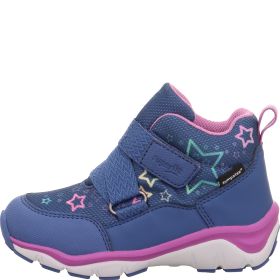 Superfit SPORT5 Mädchen Sneaker high - Material: Textil/Sonstiges Material in Blau