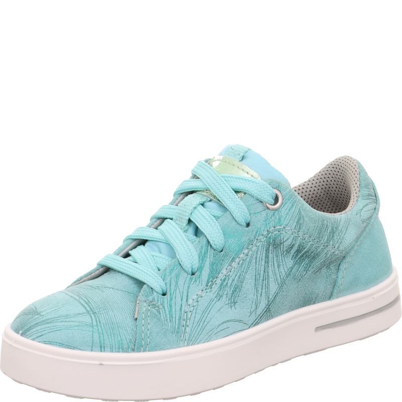 Superfit STELLA Girls Sneakers low - Material: Leather/Textil in Green