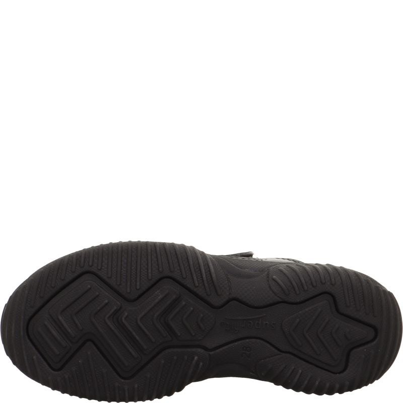 Superfit STORM Boys Sneakers low - Material: Leder/Sonstiges Material/Texti in Black