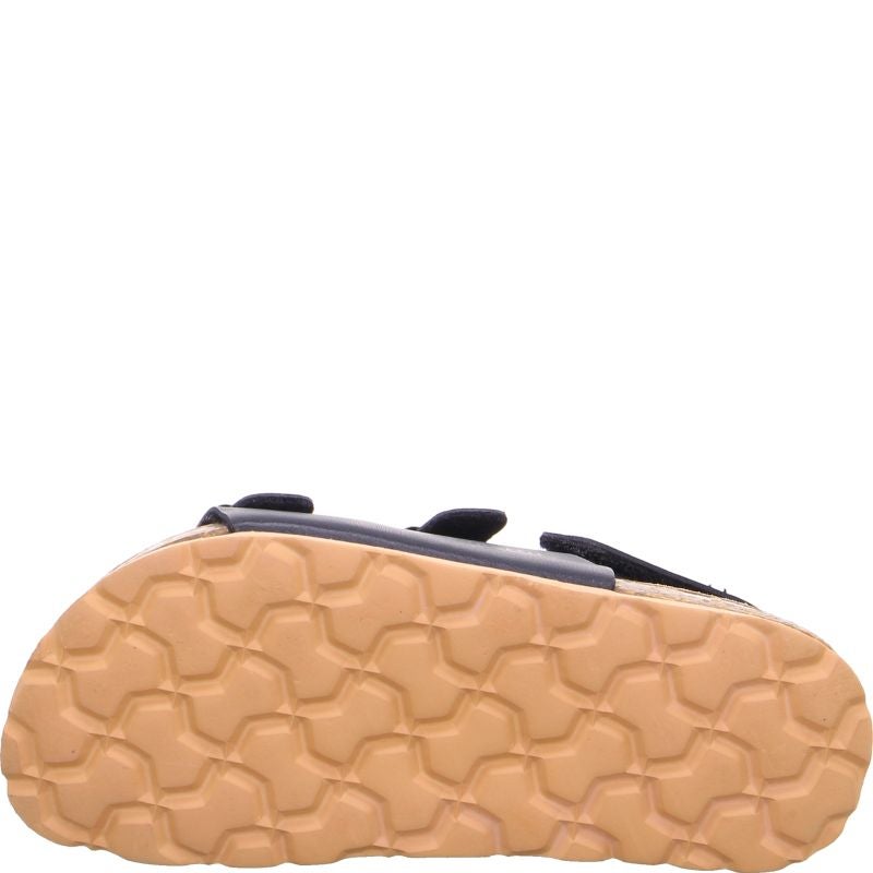 Superfit FUSSBETTPANTOFFEL Unisex, Boys Sandal - Material: Sonstiges Material in Blue