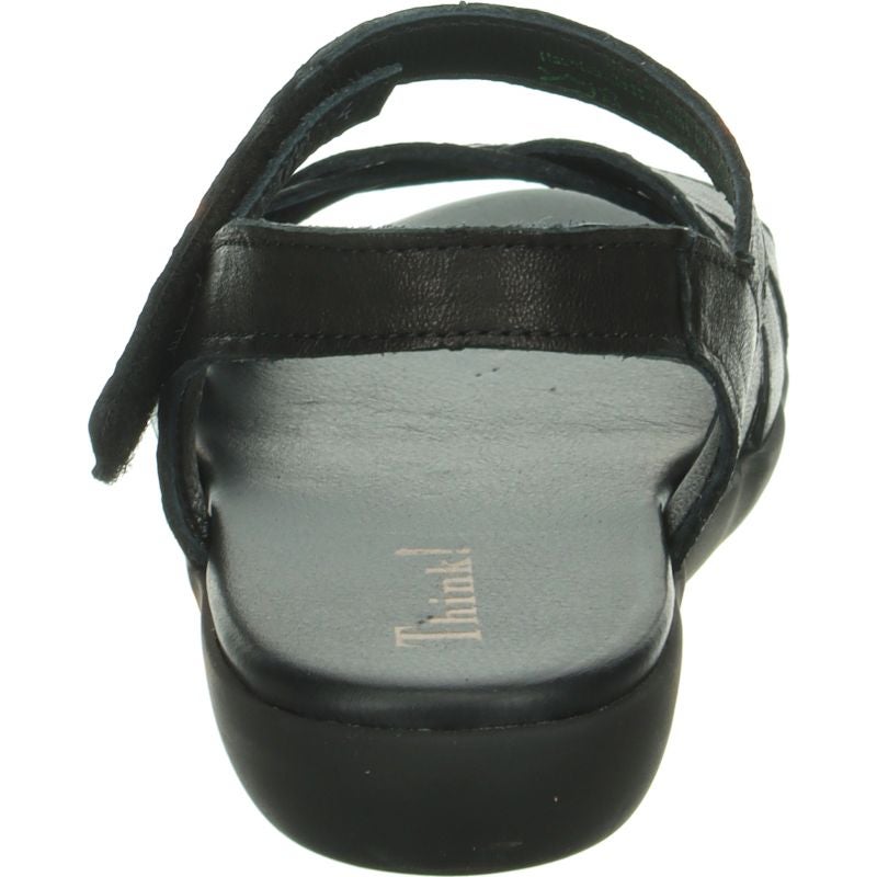 Think NATURE SAND Woman  - Material: Leather in Black