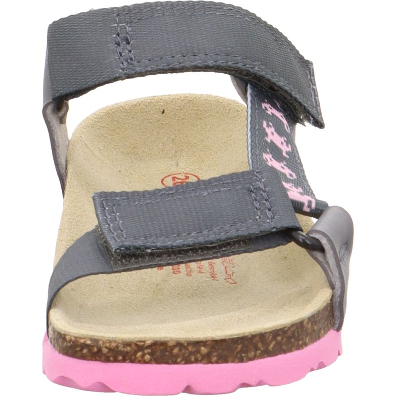 Superfit FUSSBETTPANTOFFEL Girls Sandal - Material: Sonstiges Material in Grey