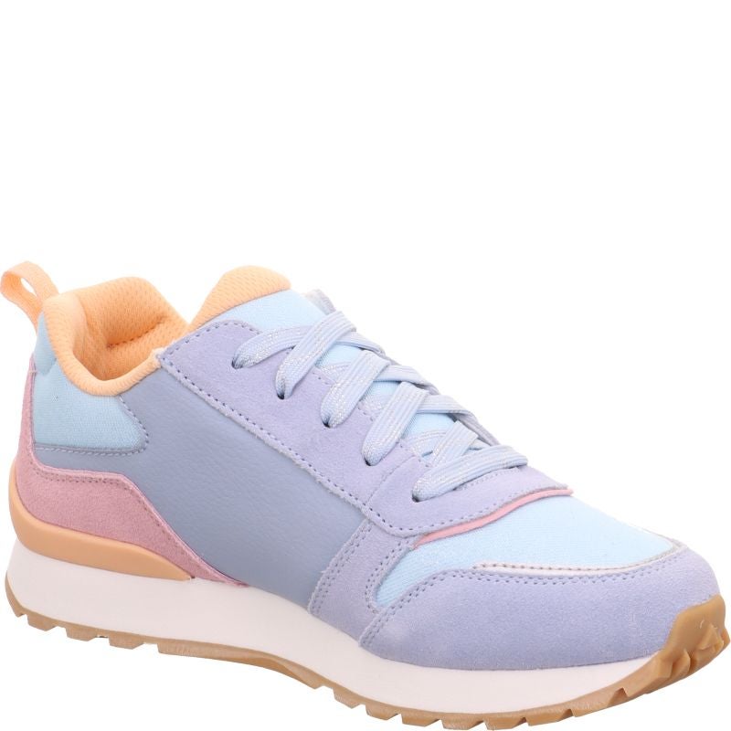 Superfit DASH Sneaker low - Material: Leder/Sonstiges Material/Textil in Blau