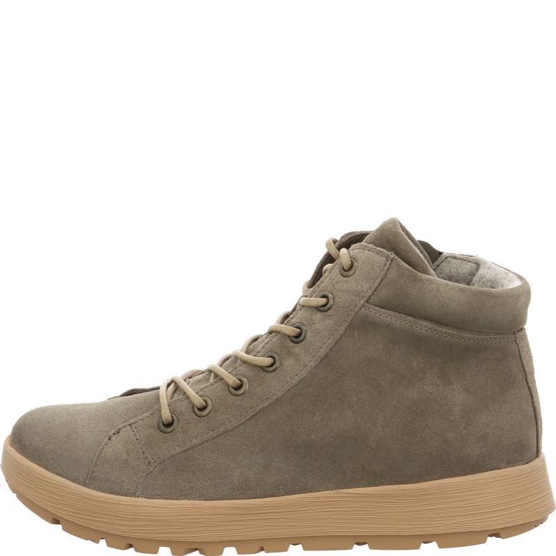 Think COMODA Ankle boot - Material: Leather in Beige