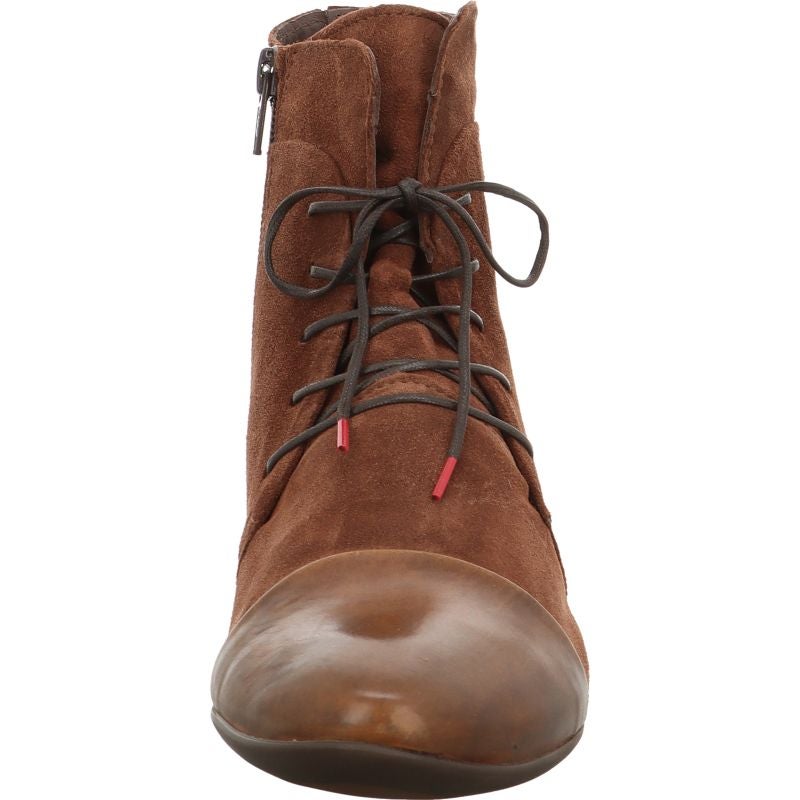 Think! GUAD2 Damen Stiefelette - Material: Leder in Braun