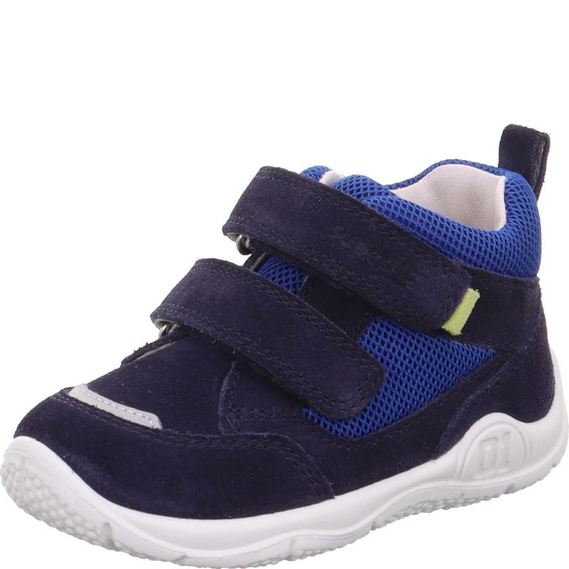 Superfit UNIVERSE Unisex, Boys Sneakers high - Material: Leather/Textil in Blue