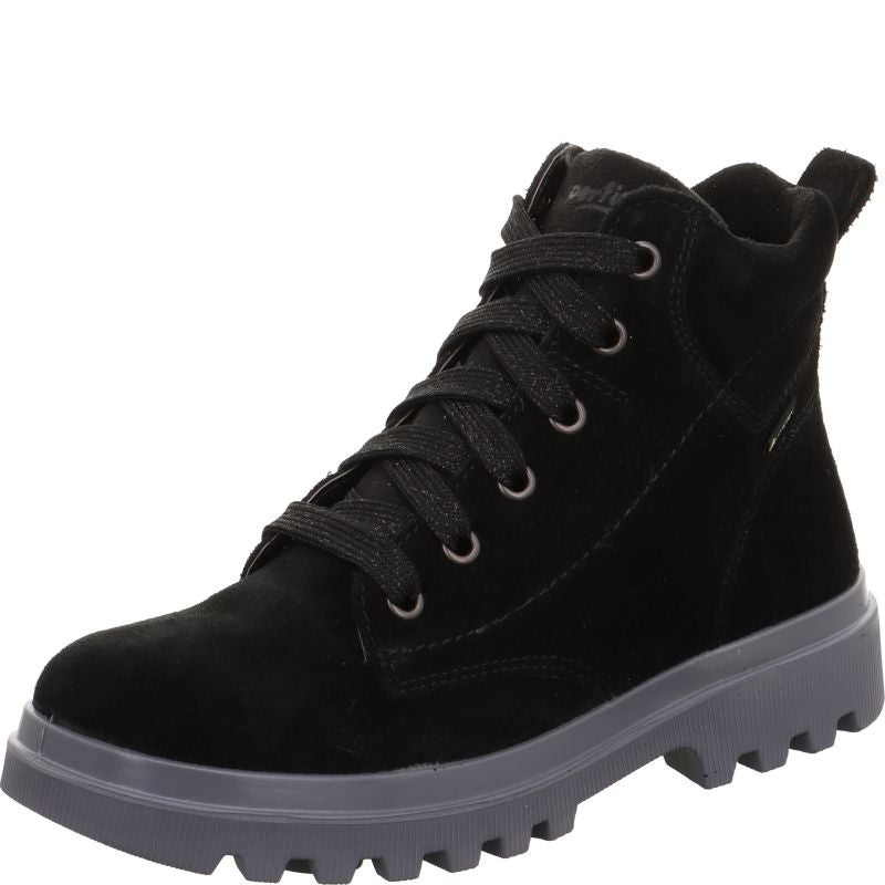 Superfit ABBY NOVA Mädchen Boots - Material: Leder/Textil in Schwarz