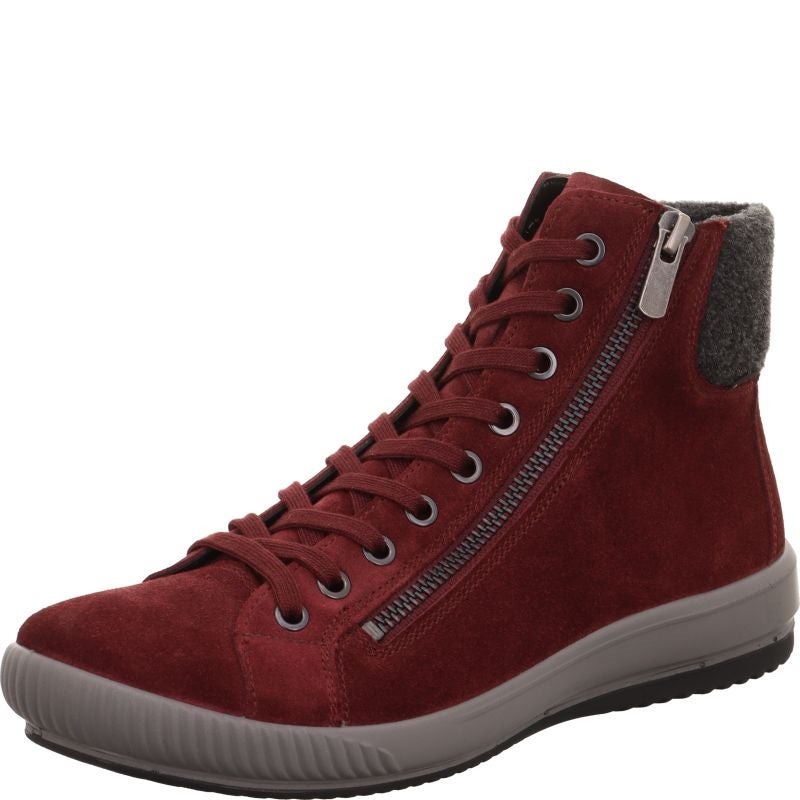 legero TANARO 5.0 Damen Sneaker high - Material: Leder in Rot