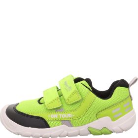 Superfit TRACE Sneaker low - Material: Textil/Sonstiges Material in Grün