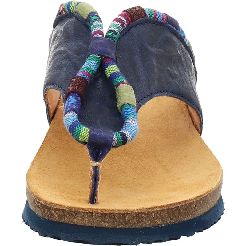 Think JULIA DAMEN Woman Mules - Material: Leather in Blue