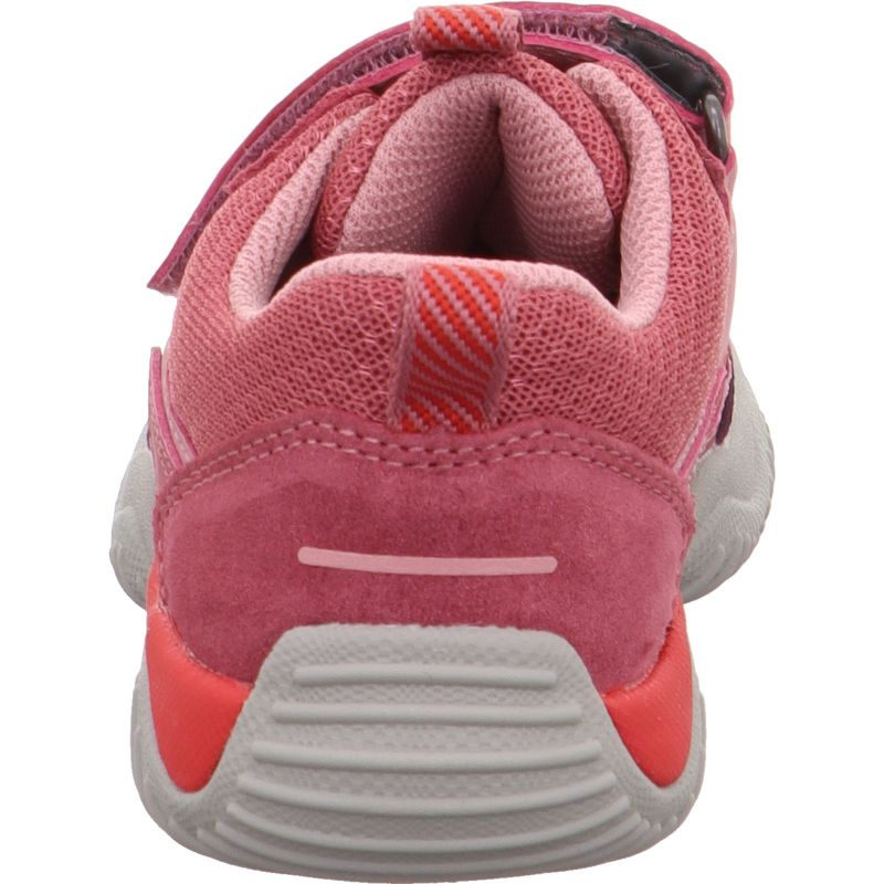 Superfit STORM Girls Sneakers low - Material: Leder/Sonstiges Material/Texti in Pink