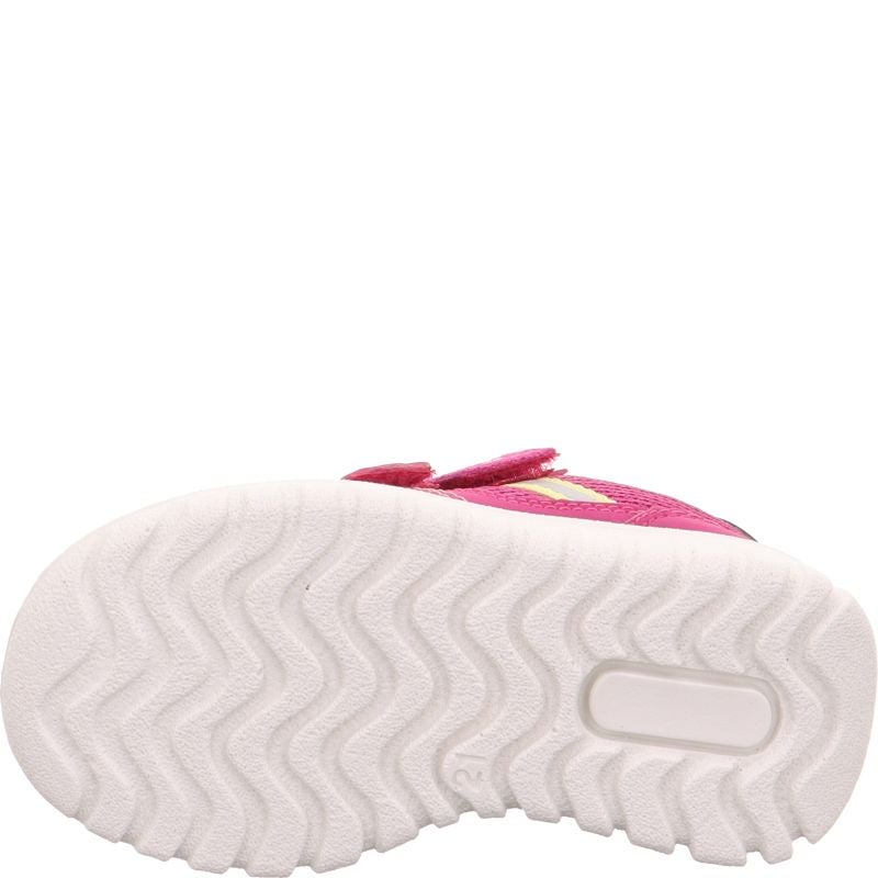 Superfit SPORT7 MINI Sneaker low - Material: Leder/Sonstiges Material/Textil in Pink