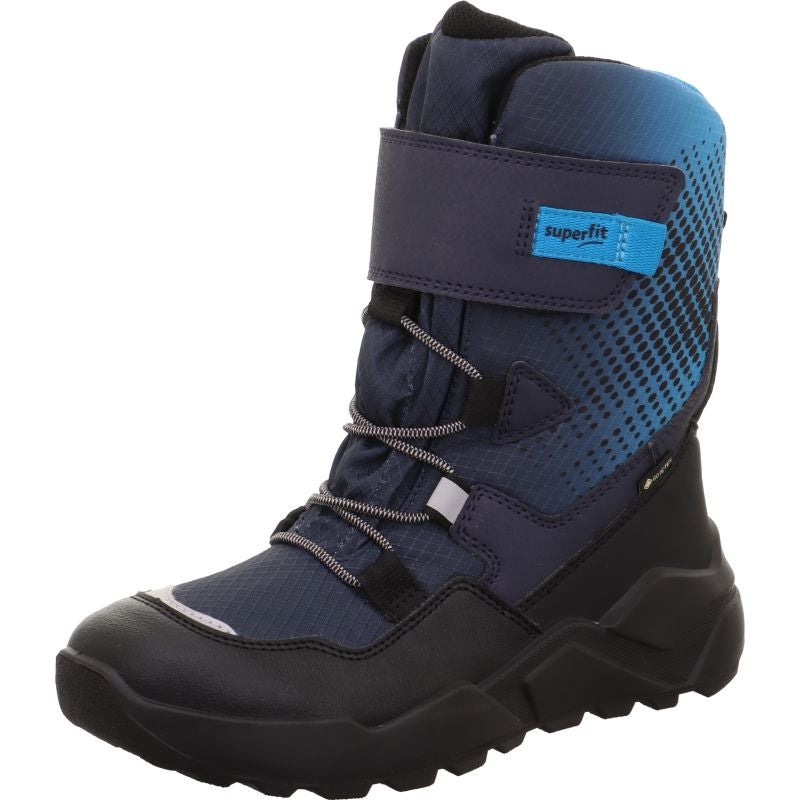 Superfit ROCKET Unisex | Boys Boot - Material: Textil/Sonstiges Material in Blue