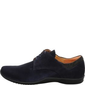 Think STONE HERREN Men Lace up shoe - Material: Leather in Blue