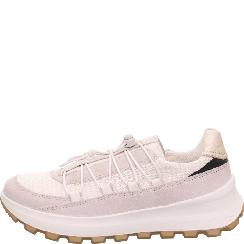 Legero T4 RUN Damen Sneaker low - Material: Leder/Textil in Beige