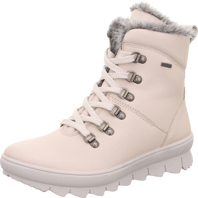 Legero NOVARA Damen Schnürboots - Material: Leder in Beige