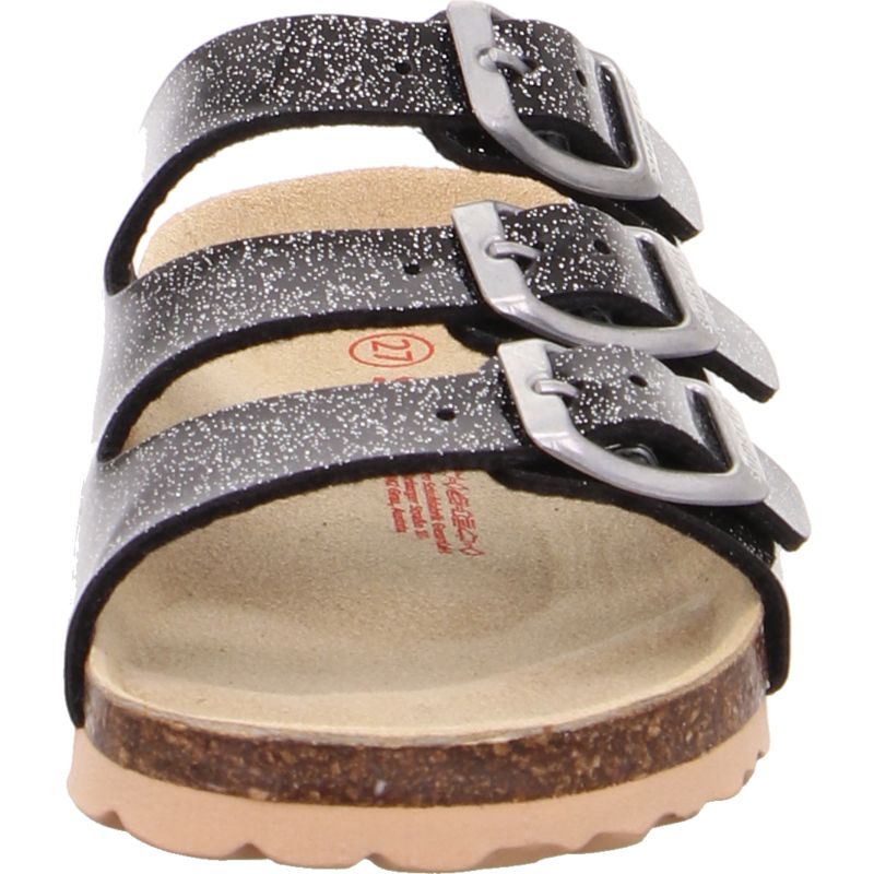 Superfit FUSSBETTPANTOFFEL Girls Slipper - Material: Sonstiges Material in Black