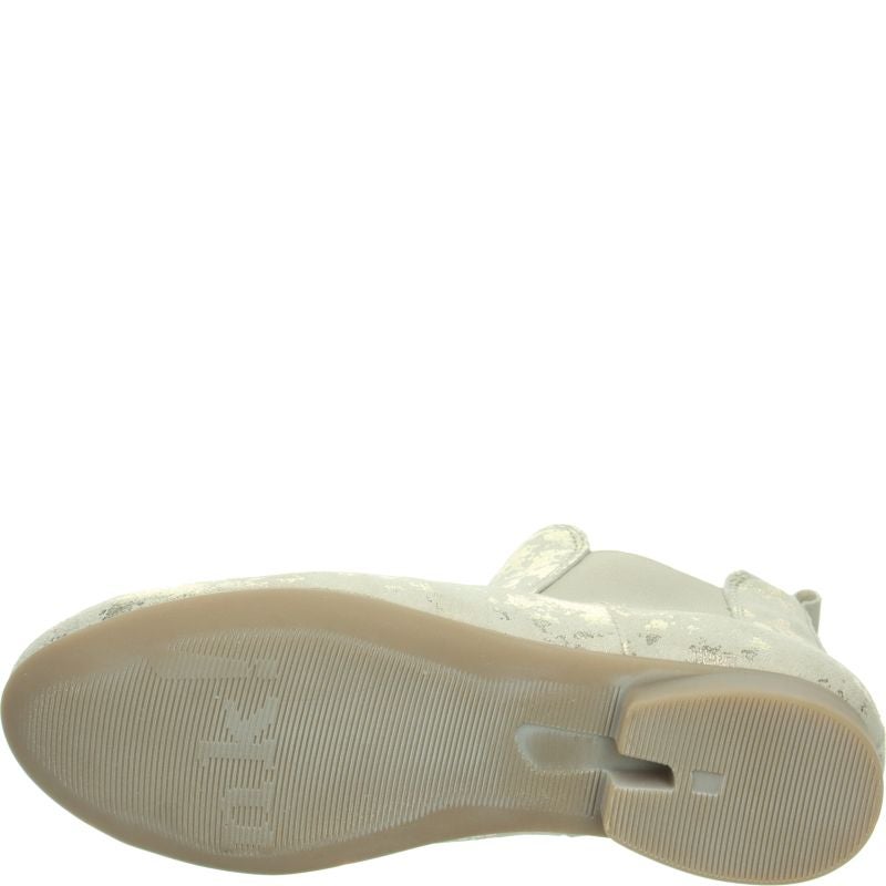 Think GUAD2 Woman Cheslea boot - Material: Leather in Beige