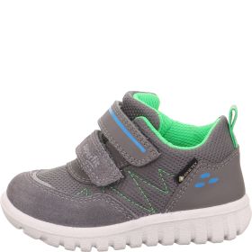 Superfit SPORT7 MINI Sneaker low - Material: Leder/Sonstiges Material/Textil in Grau