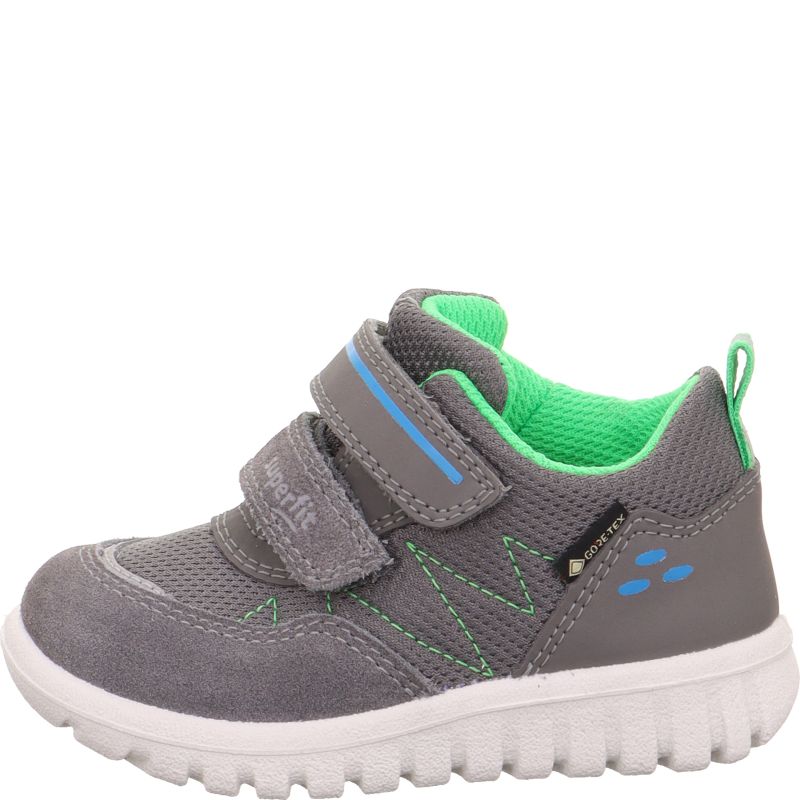 Superfit SPORT7 MINI Sneakers low - Material: LederSonstigesMaterialTexti in Grey