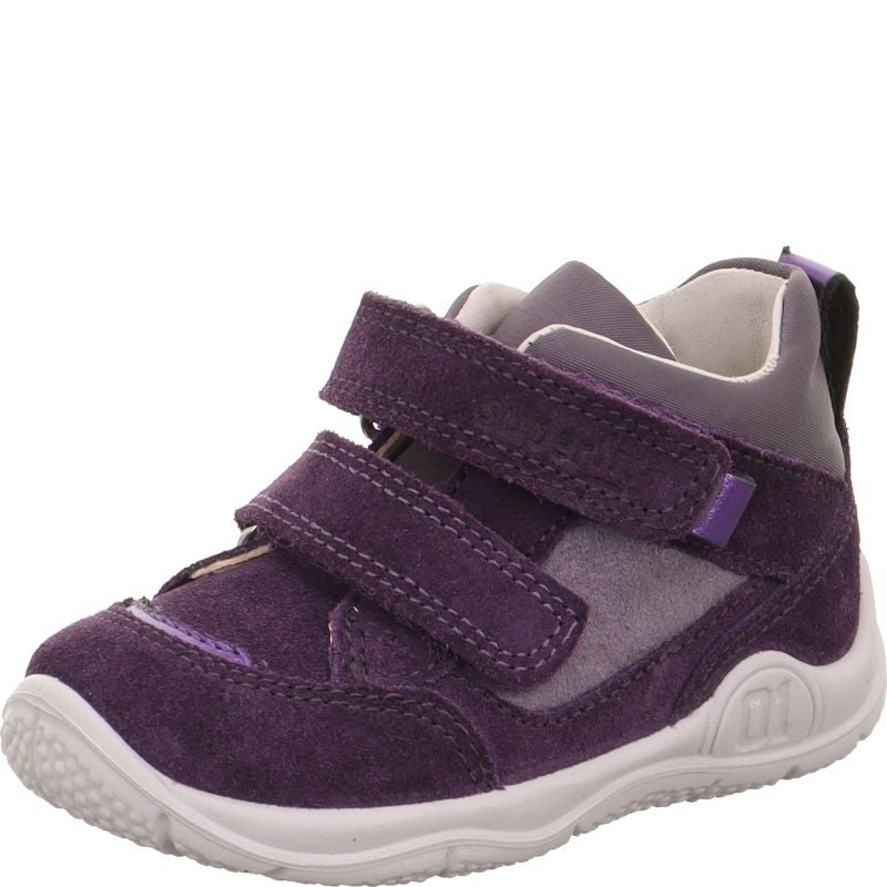 Superfit UNIVERSE Mädchen Sneaker high - Material: Leder/Textil in Lila