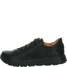 Think COMODA Lace up shoe - Material: Leather in Black