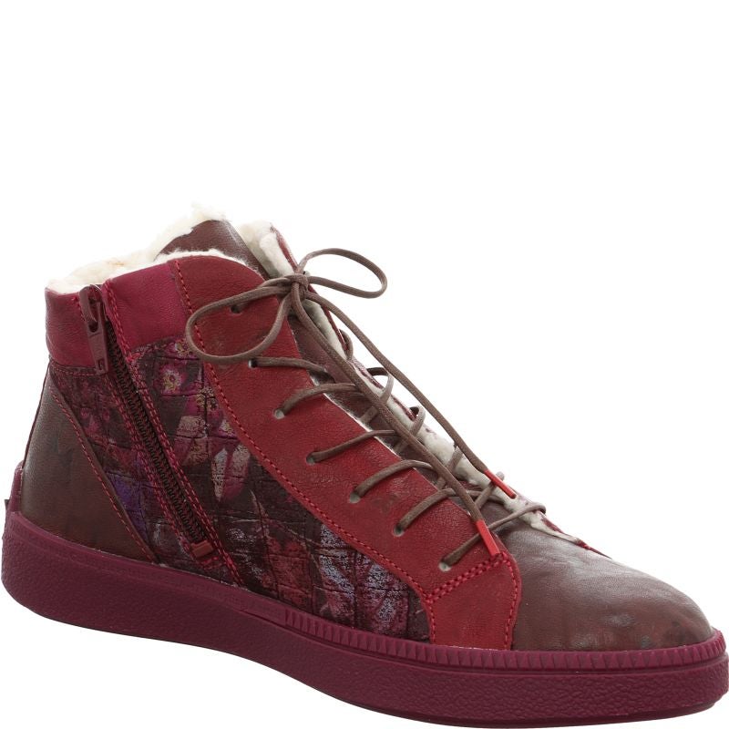 Think TURNA WOMEN Woman  - Material: Leather in Red