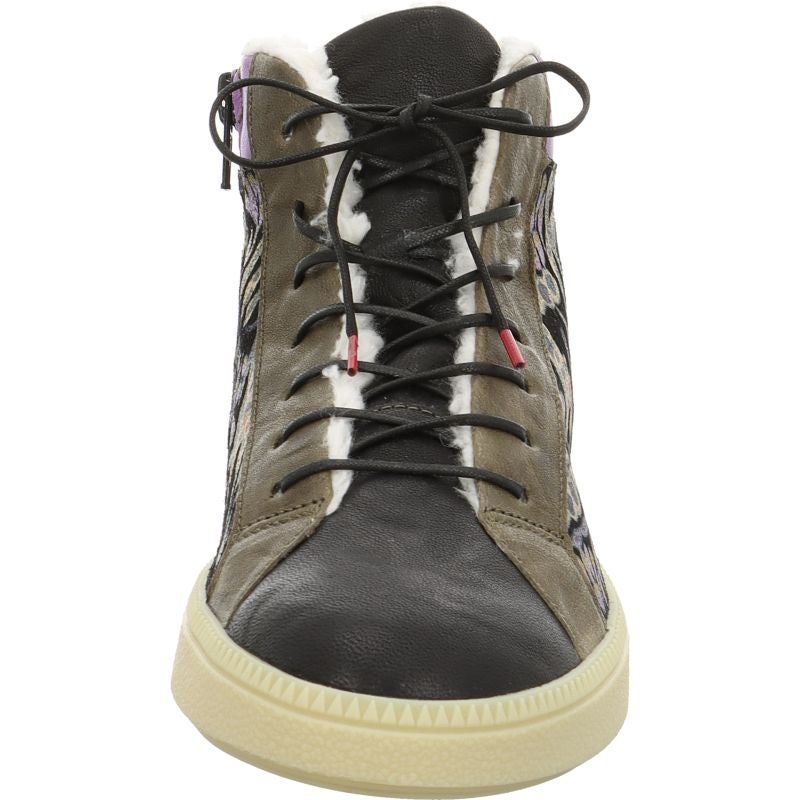 Think! TURNA DAMEN Damen Sneaker high - Material: Leder in Schwarz