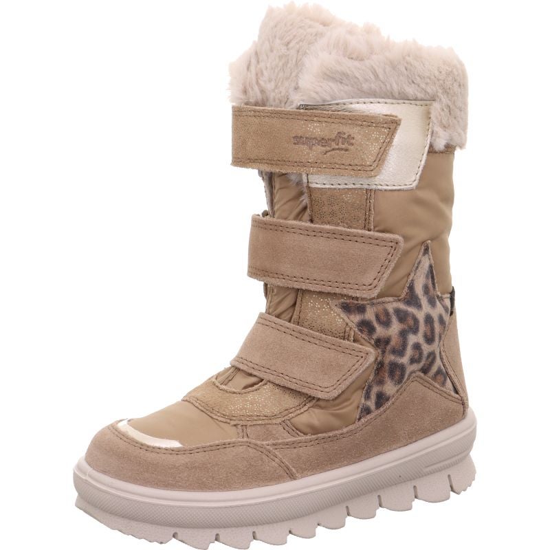 Superfit FLAVIA Stiefel - Material: Leder/Textil in Braun