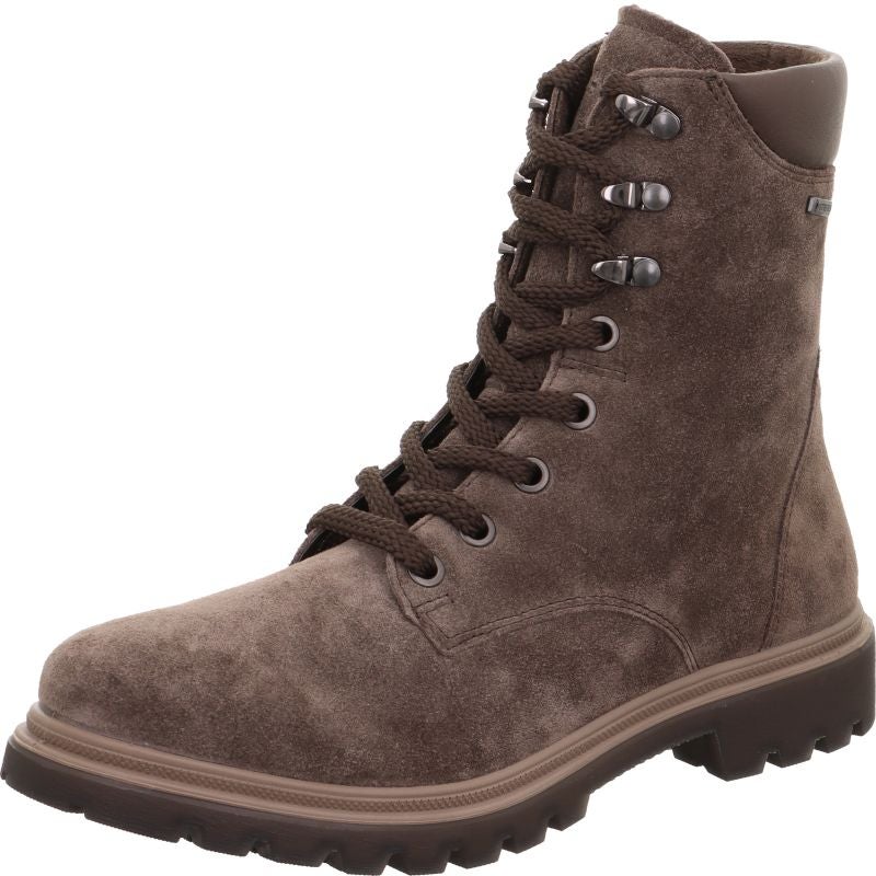 Legero MONTA Woman Lace-up boot - Material: Leather in Grey