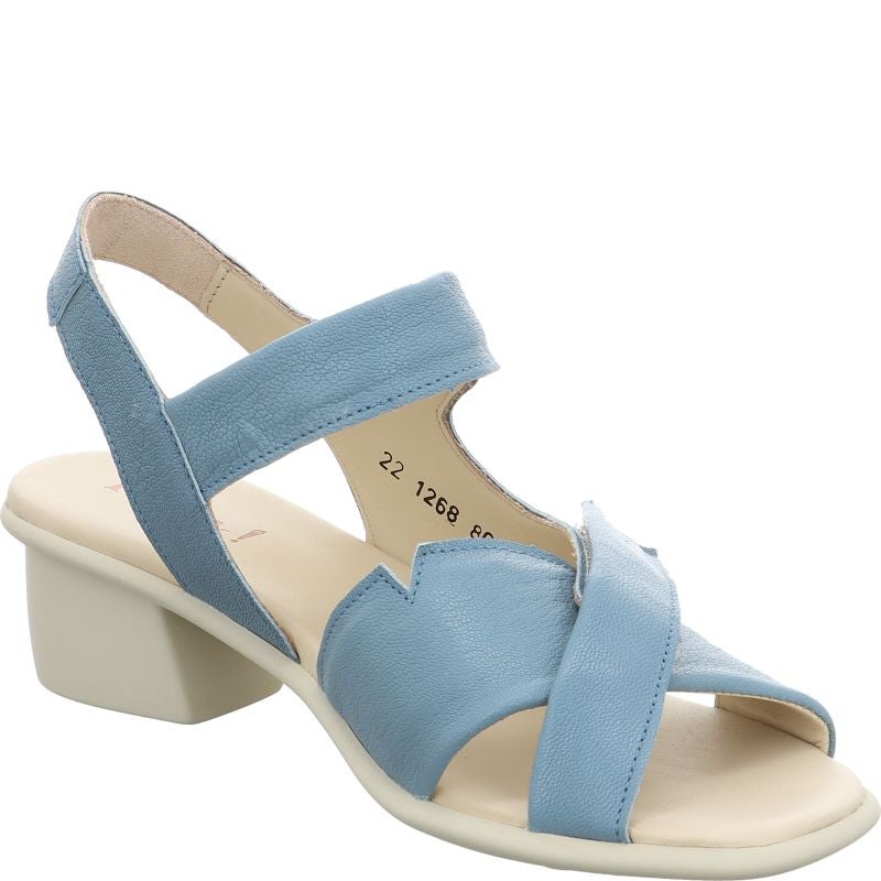 Think! VIVI Damen Sandalette - Material: Leder in Blau