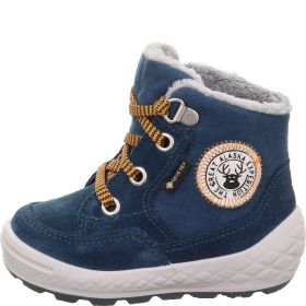 Superfit GROOVY 2.0 Jungen Boots - Material: Leder/Textil in Blau