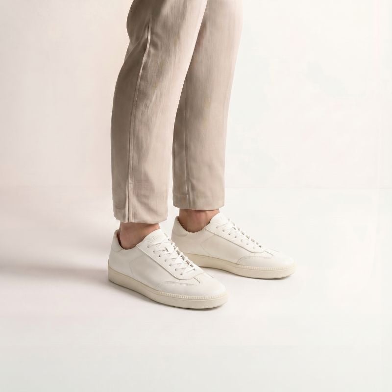 Think TURNA MEN Men Sneakers low - Material: Leather in White