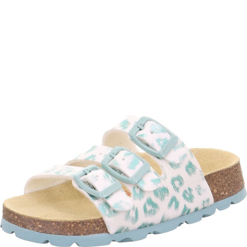 Superfit FUSSBETTPANTOFFEL Slipper - Material: Textile in White