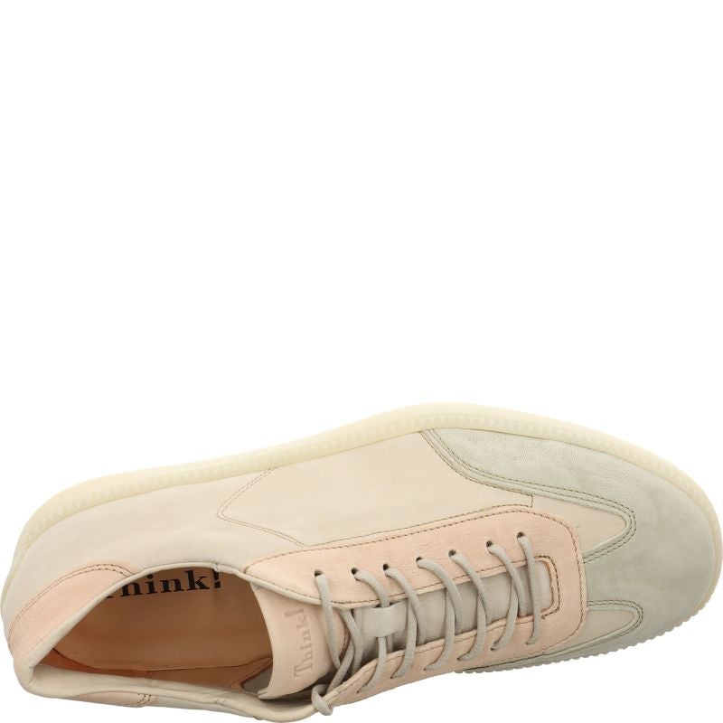 Think TURNA MEN Sneakers low - Material: Leather in Olive
