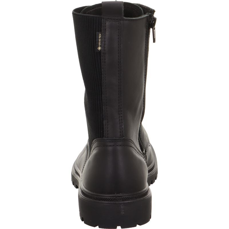 legero MONTA Damen Schnürboots - Material: Leder in Schwarz