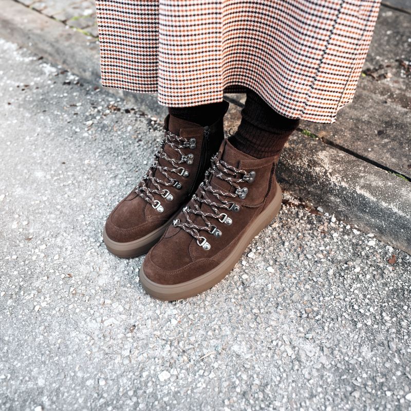 Legero WONDER Woman Lace-up boot - Material: Leather in Brown