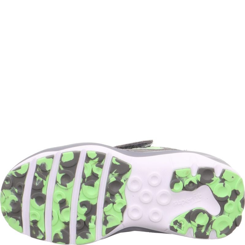 Superfit SPORT5 Unisex, Boys Sneakers low - Material: Sonstiges Material in Grey