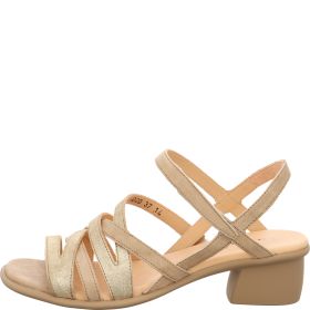 Think! VIVI Damen Sandalette - Material: Leder in Beige