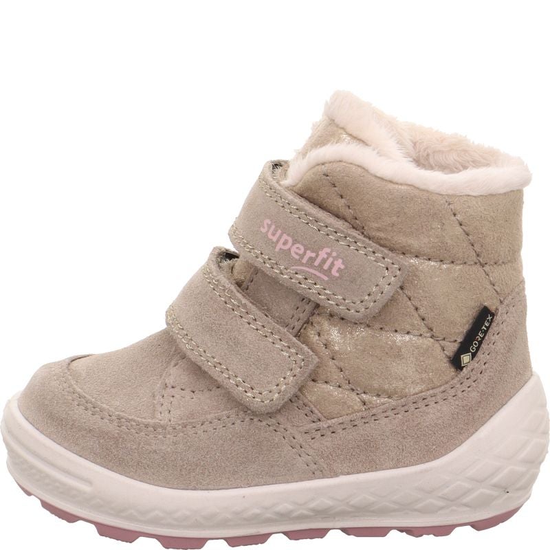 Superfit GROOVY 2.0 Girls Boot - Material: Leather in Beige