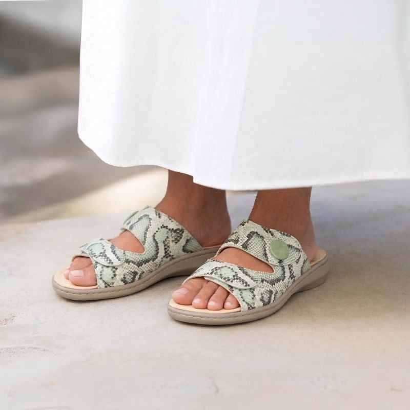 Think CAMILLA DAMEN Woman Mules - Material: Leather in Multicolored