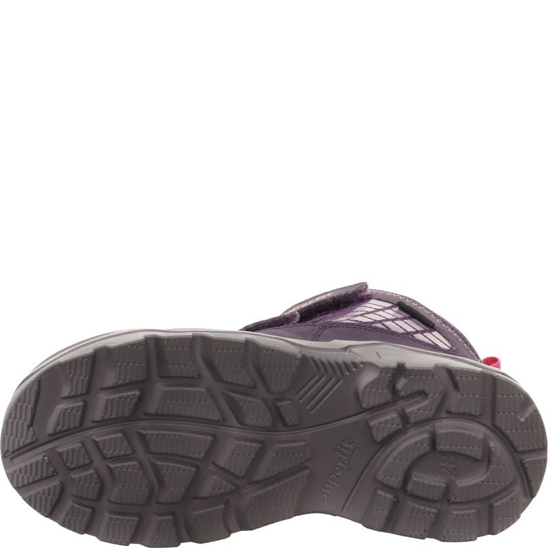 Superfit SNOW MAX Girls Boot - Material: Textil/Sonstiges Material in Purple