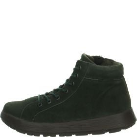 Think COMODA Ankle boot - Material: Leather in Green