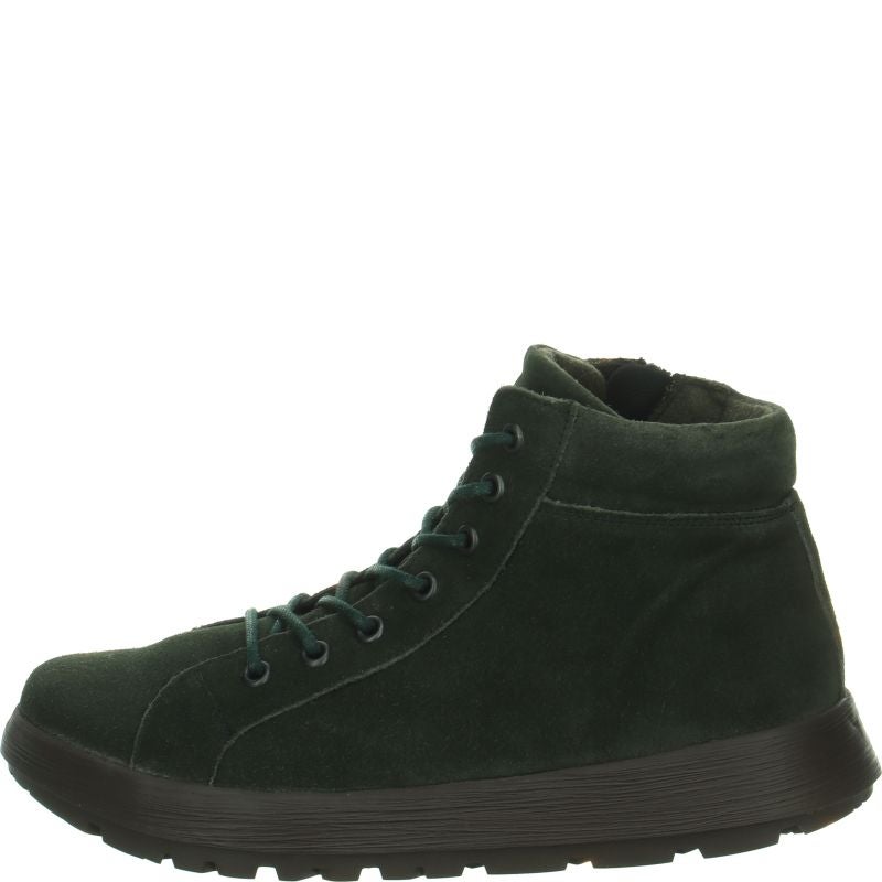 Think COMODA Ankle boot - Material: Leather in Green