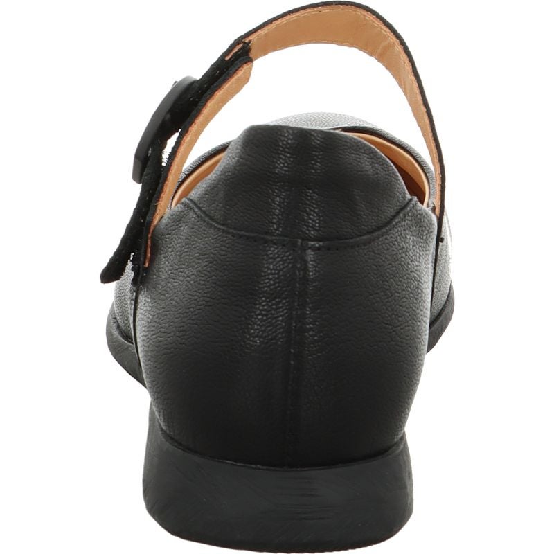 Think! ALOA Damen Ballerina - Material: Leder in Schwarz