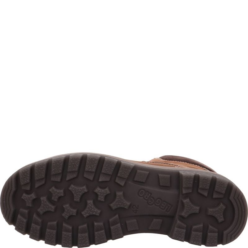 legero MONTANA Herren Stiefelette - Material: Leder in Braun