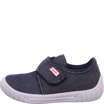 Superfit BILL Jungen Hausschuh - Material: Textil in Blau