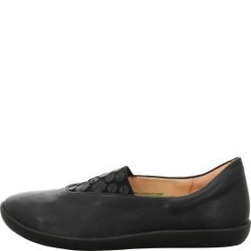 Think NATURE Woman Ballerina - Material: Leather in Black