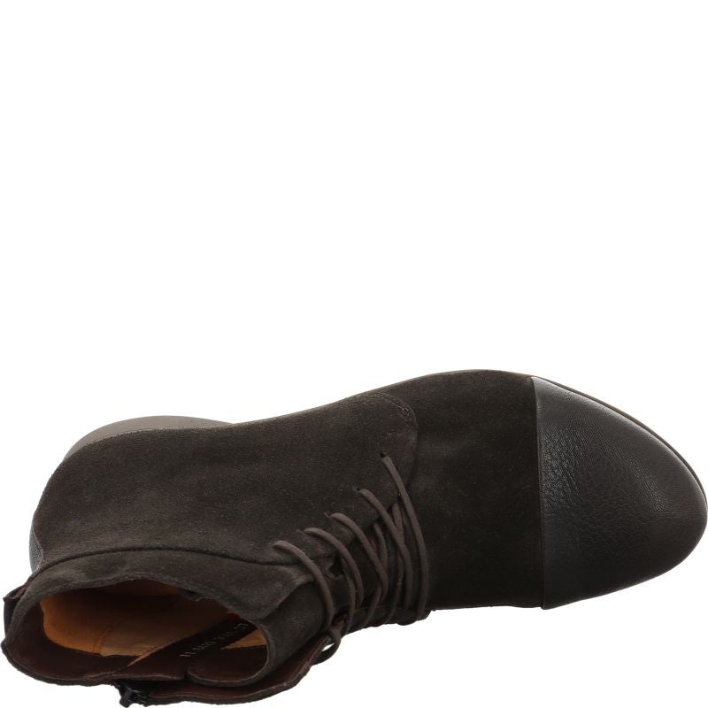 Think GUAD2 Ankle boot - Material: Leather in Brown